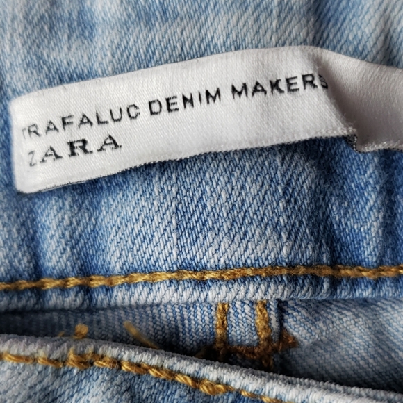 Zara Trafaluc Bandana Cutoff Shorts - Picture 4 of 5